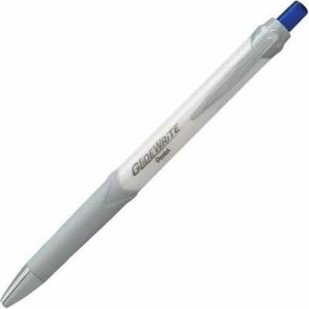 INKINJECTION Glide Write Signature Gel Ballpoint Pen, White, 12PK IN3735985